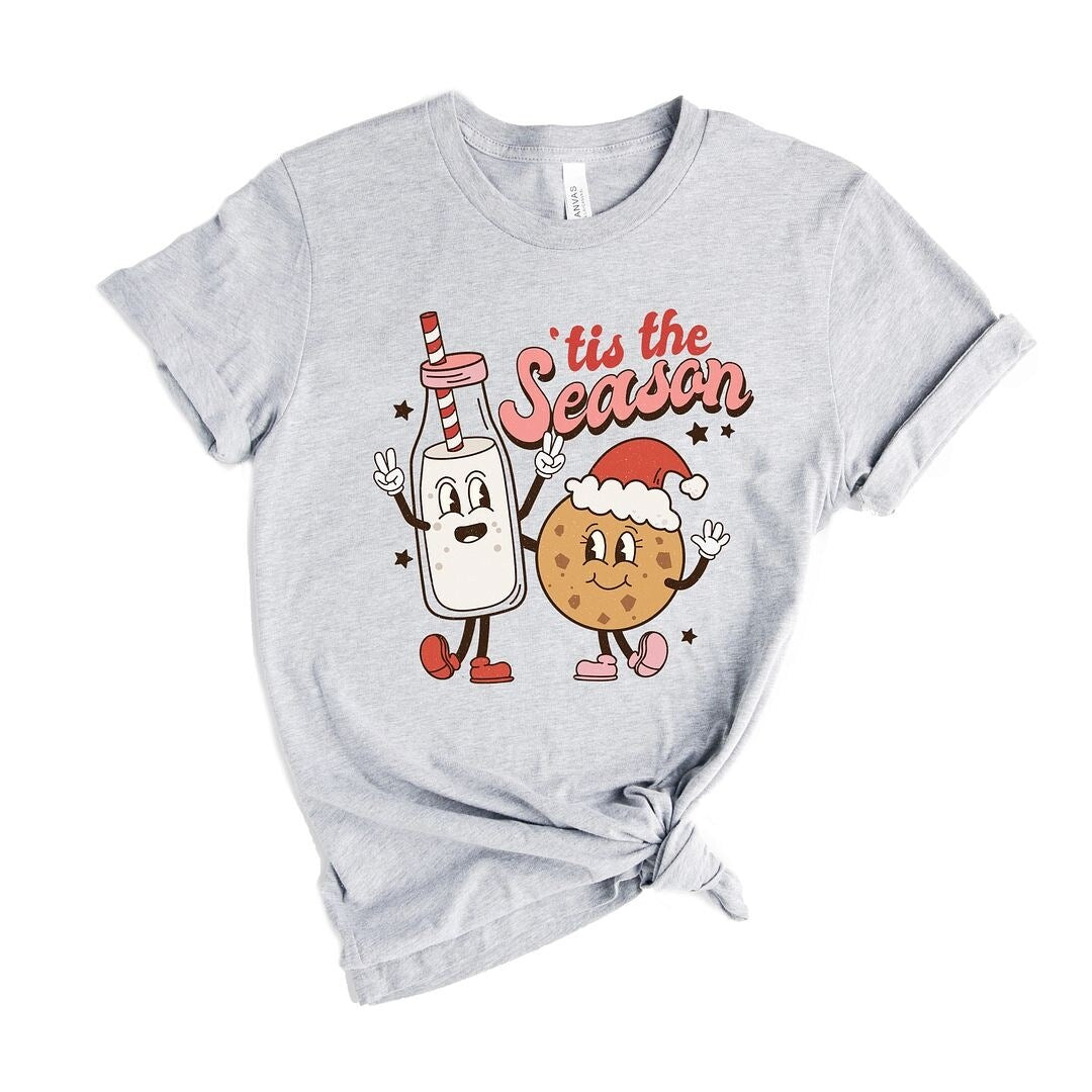 Premium Milk & Cookie Season Short Sleeve Crewneck Tee