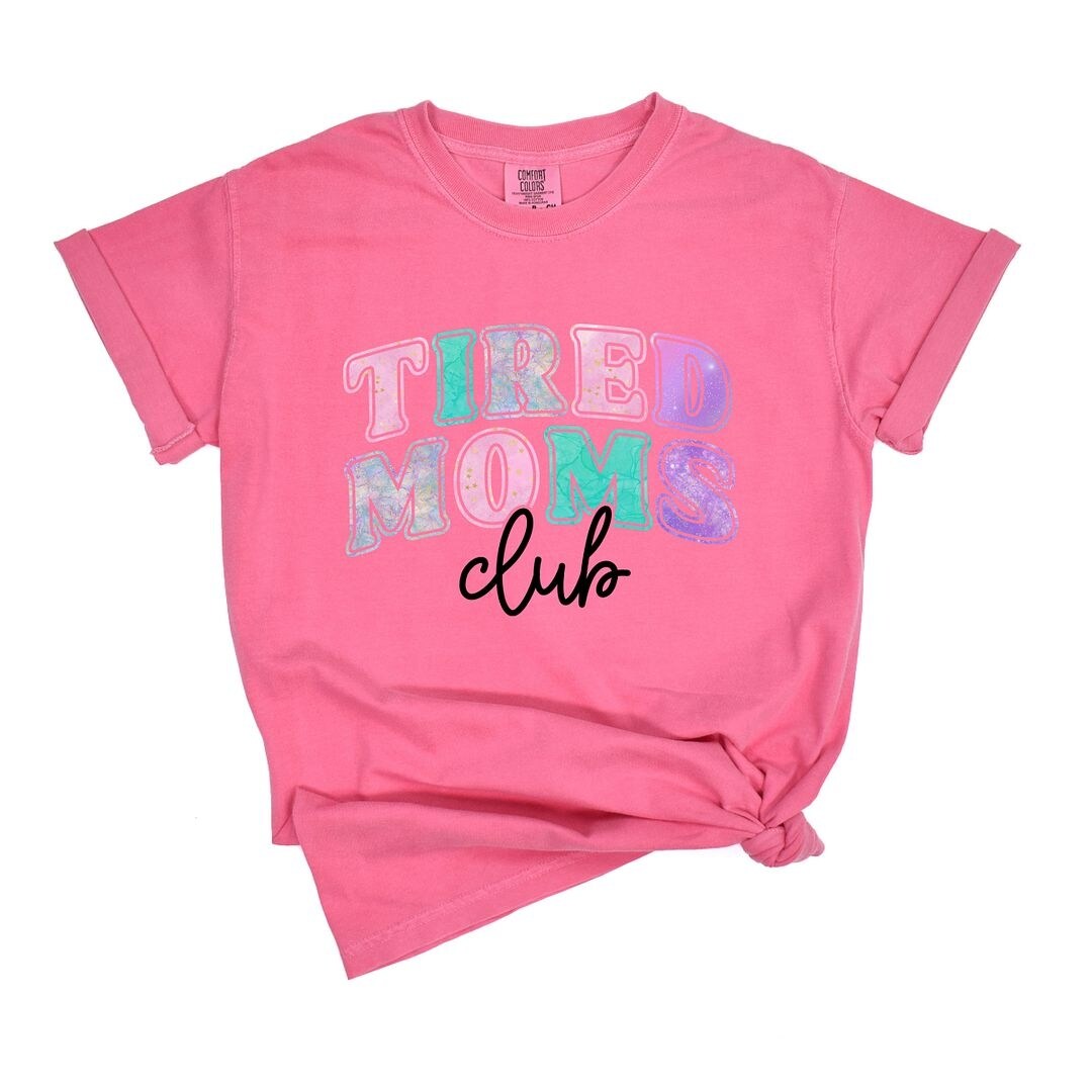 Premium Comfort Colors Vintage Tee for Moms