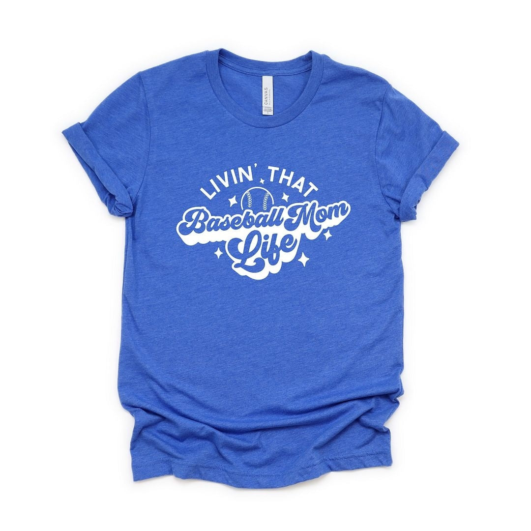 Premium Baseball Mom Life Tee - Ultimate Comfort & Style