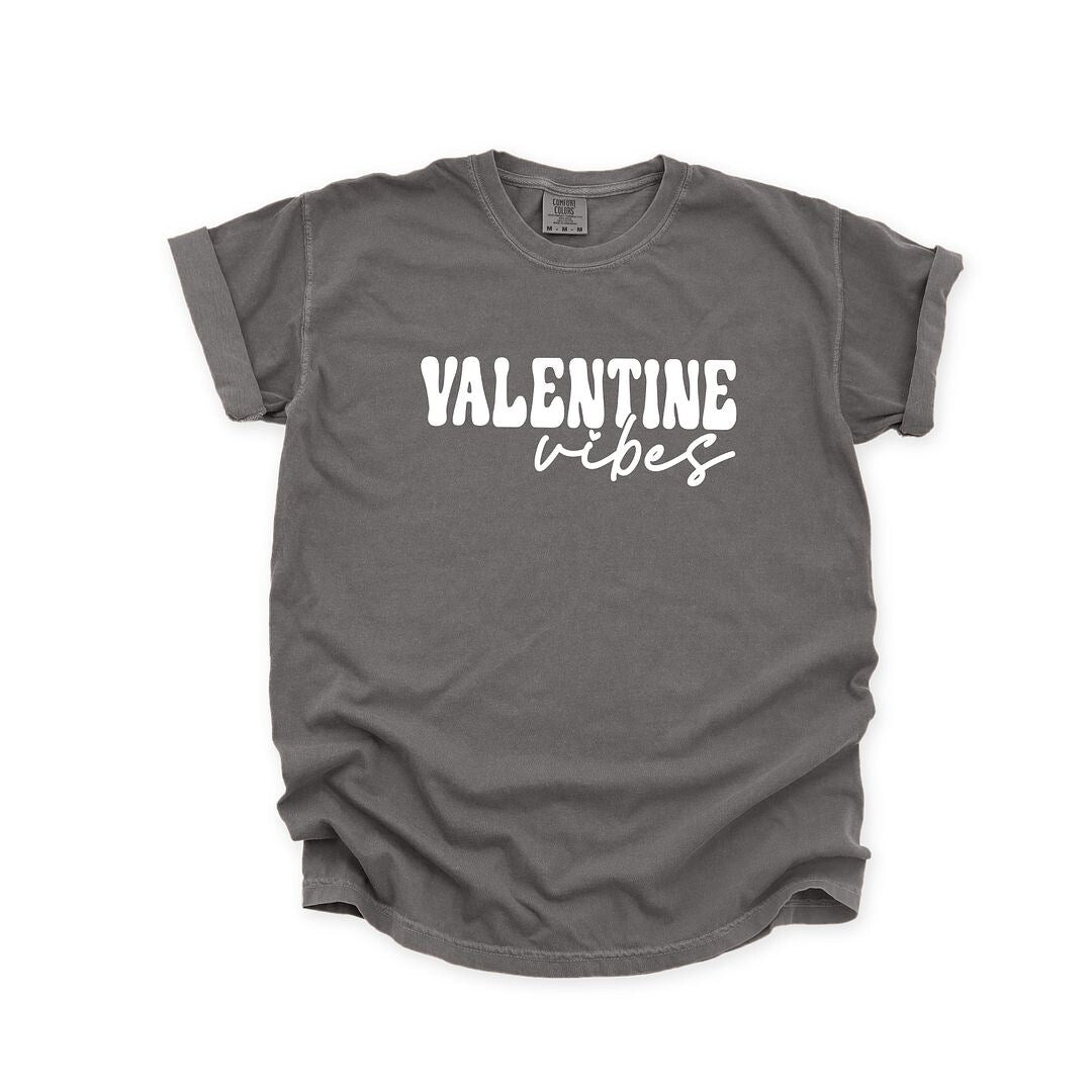 Ultimate Retro Valentine Vibes Garment Dyed Tee - Premium Comfort & Style