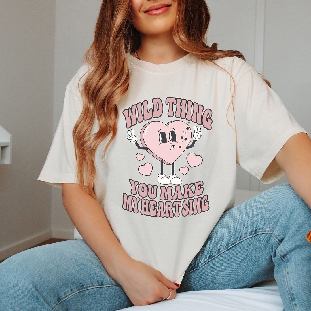 Ultimate Wild Things Heart Sing Garment Dyed Tee - Premium Comfort & Style