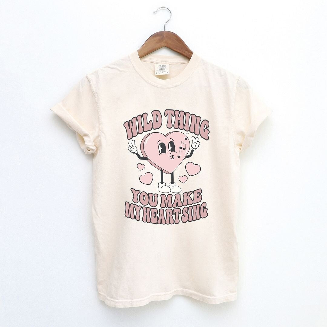 Ultimate Wild Things Heart Sing Garment Dyed Tee - Premium Comfort & Style