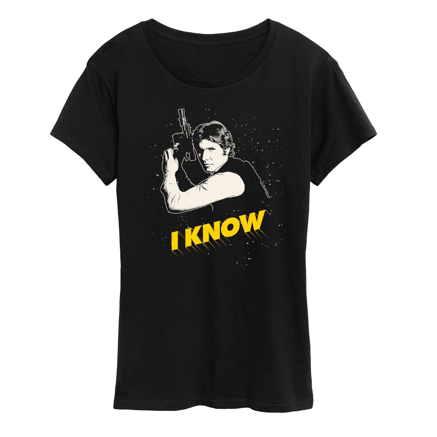 Premium Women's Star Wars 'Han I Know' Graphic Tee