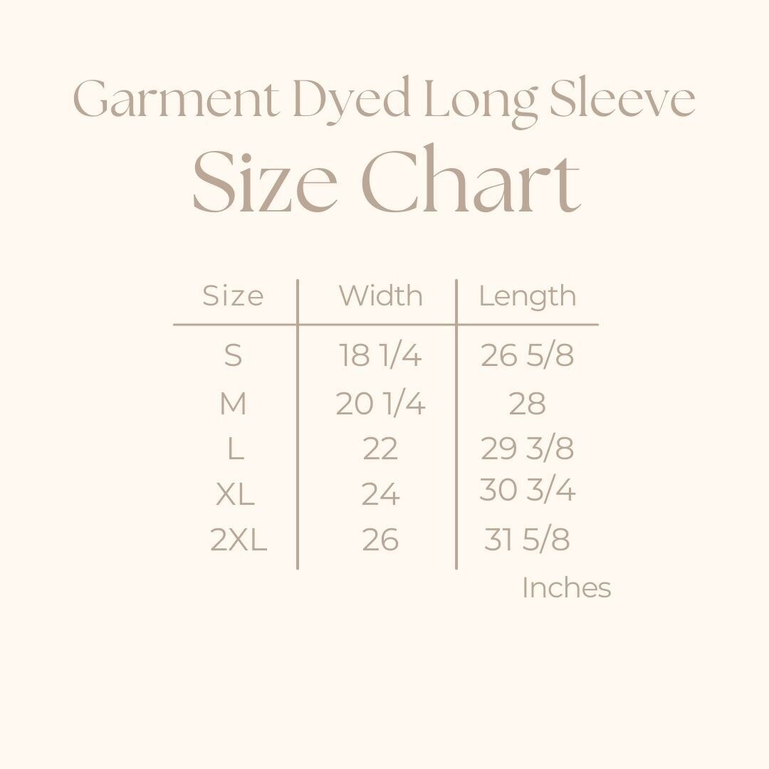 Premium Coquette Lucky Girl Club Garment-Dyed Long Sleeve Tee