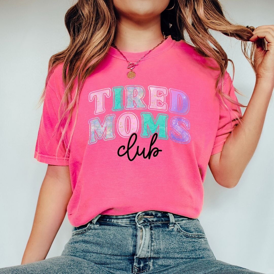 Premium Comfort Colors Vintage Tee for Moms